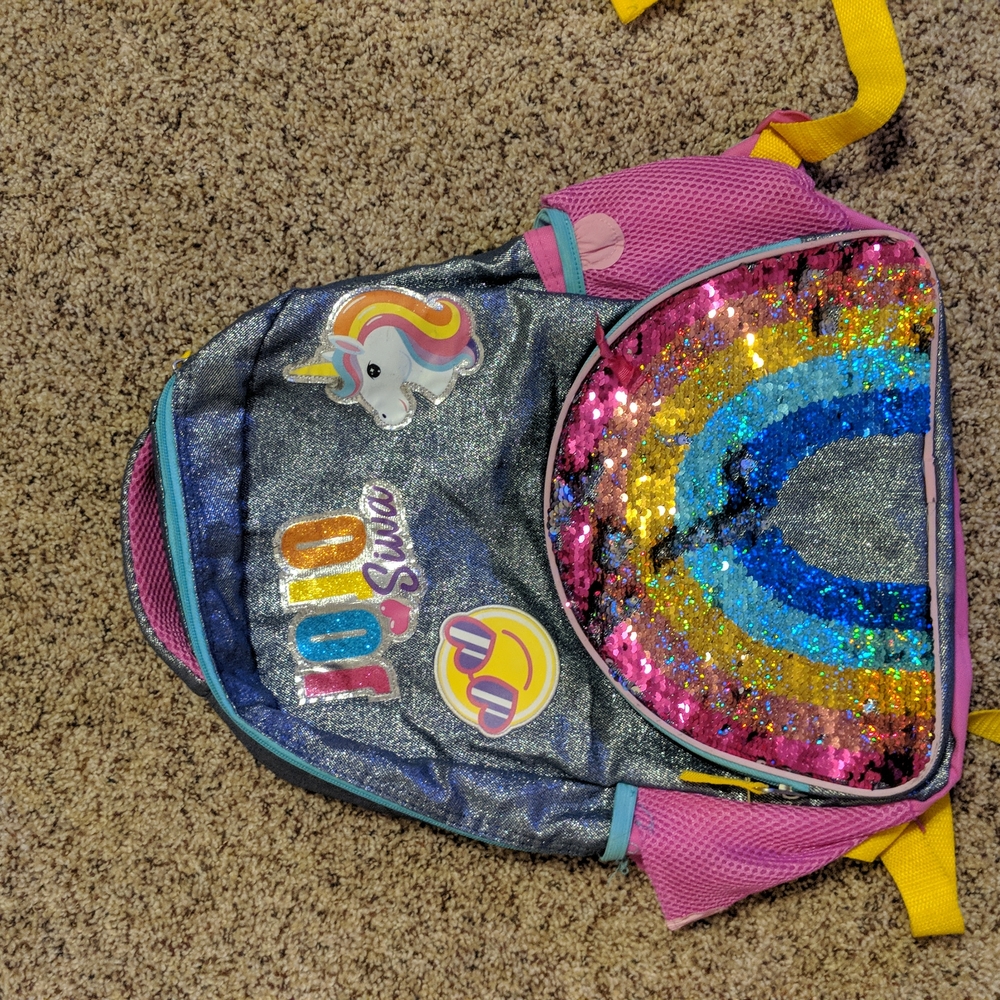 Jojo Siwa backpack for girls